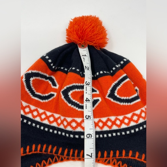 NFL: CHICAGO BEARS FOOTBALL TEAM - Beanie Hat with PomPom - Picture 6 of 6